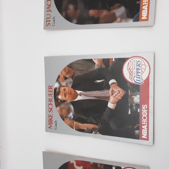1990 NBA Hoops Coach Cards 6 Count - Picture 3 of 8